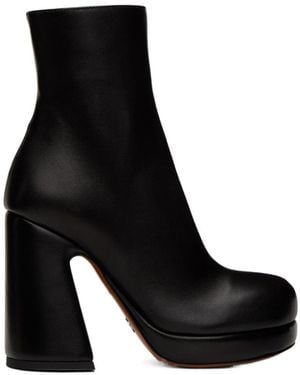 Proenza Schouler Forma Thick And Short Boots - Black