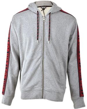 Just Cavalli Logo Hooded Casual Jacket - Grey