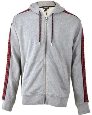 Just Cavalli Logo Hooded Casual Jacket - Grey