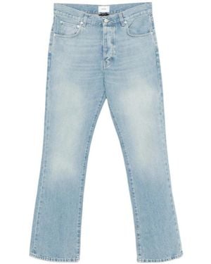 Haikure Fergus Logo Patch Jeans - Blue