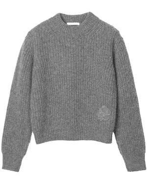 Cecilie Bahnsen Long-Sleeved Jumper - Grey