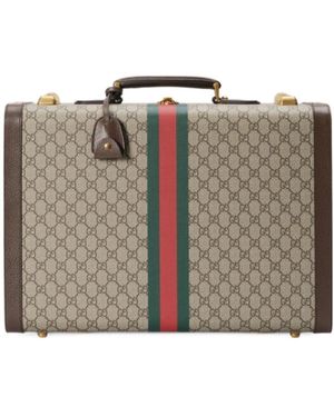 Gucci Savoy Medium Suitcase - Metallic