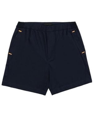 Prada Logo Detail Shorts - Blue