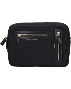 Anya Hindmarch Triple Zip Cross-Body Bag - Black