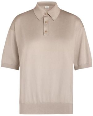 Tod's Button-Fastening Polo Shirt - Natural