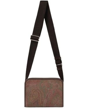 Etro Printed Satchel - White