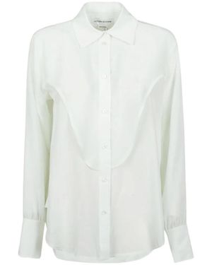 Victoria Beckham Yoke Detail Blouse - White