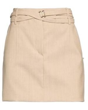 Sportmax Textured Mini Skirt - Natural