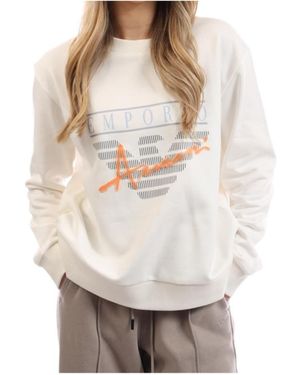 Emporio Armani Versatile Longsleeve Top - White