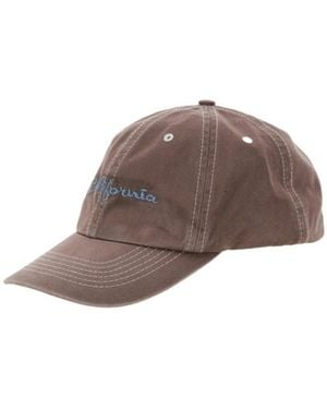 ERL California Embroidered Cap - Brown