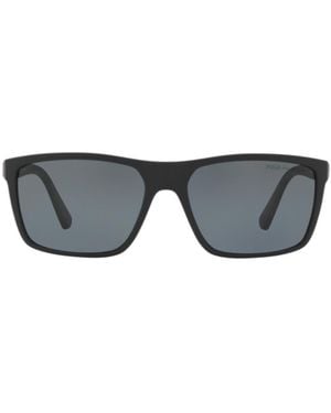 Polo Ralph Lauren Eyewear Rectangular Frame Sunglasses - Metallic