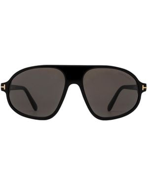 Tom Ford Eyewear Pilot-Frame Sunglasses - Multicolour