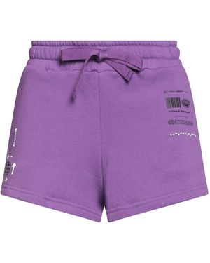 Dolce & Gabbana Plain Colour Shorts - Purple