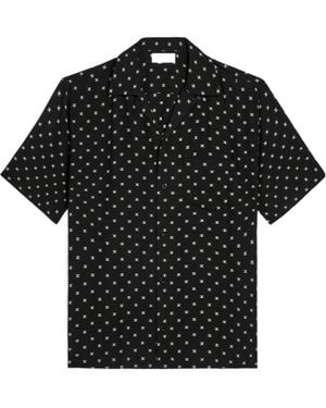 Celine Bowling Shirt - Black