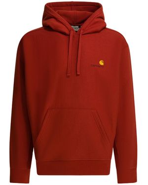 Carhartt Logo Hoodie - Red