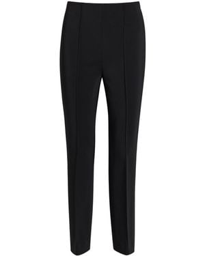 Rohe Straight-Leg Stretch-Crepe Trousers - Black