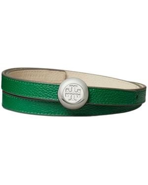 Tory Burch Romy Reversible Belt - Green