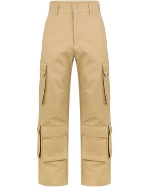 Represent Loose Cargo Pants - Natural