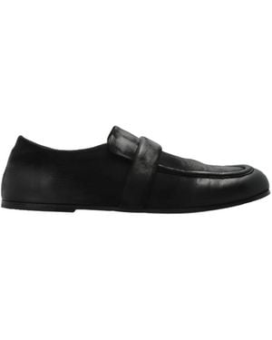Marsèll Marsèll Steccoblocco Almond Toe Loafers - Black