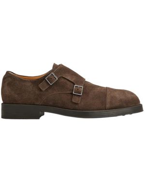Tod's Double Monk Shoes - Brown