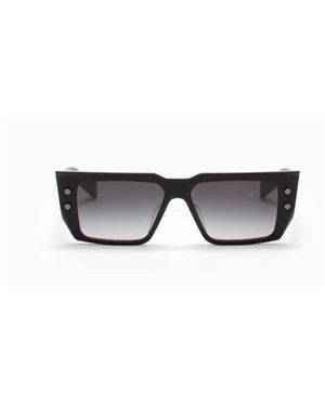 Balmain Logo Sunglasses - White