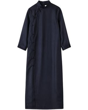 Rohe Long-Sleeved Dress - Blue