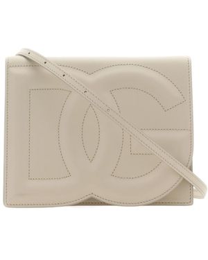 Dolce & Gabbana Dg Logo Crossbody Bag - Natural