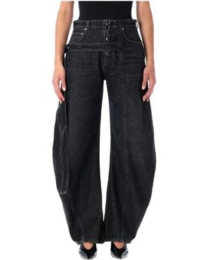 Jean Paul Gaultier Low-Rise Jeans - Blue