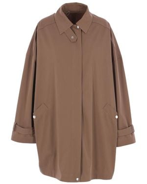 TOTEME Totême Oversized Trench Jacket - Brown