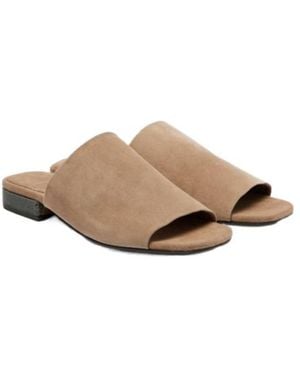 Brunello Cucinelli Suede Sandals - Brown