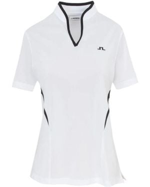 J.Lindeberg Short-Sleeved Polo Shirt - White