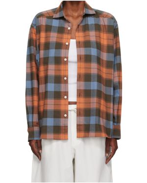 Baserange Plaid Cotton Shirt - Multicolour