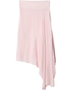 Jacquemus The Voile Asymmetric Skirt - Pink