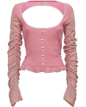 Cormio Backless Jumper - Pink