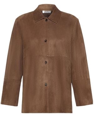 Max Mara Suede Jacket - Brown