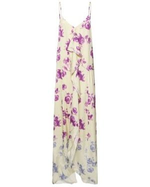 Jil Sander Floral Printed Dress - White