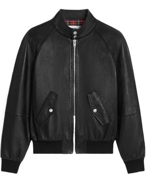 Celine Zipped Blouson Jacket - Black