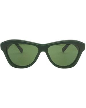 Jacquemus Full Frame Sunglasses - Green