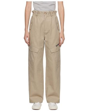 Marissa Chiara Pocket Overalls - Natural