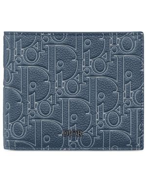 Dior Bifold Wallet - Blue