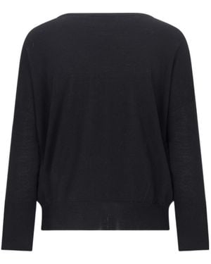 Zanone Boat-Neck Knitted Sweater - Blue