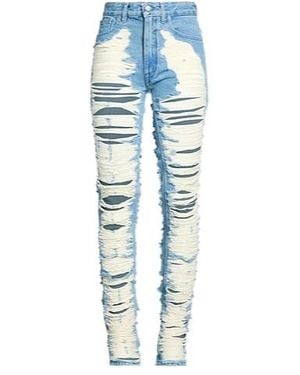 MM6 by Maison Margiela Mid-Waisted Jeans - Blue