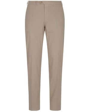 Canali Slim-Cut Pants - Gray
