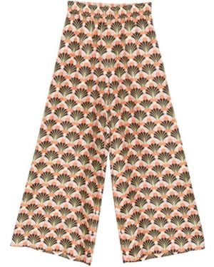 La DoubleJ Palazzo Trousers - White