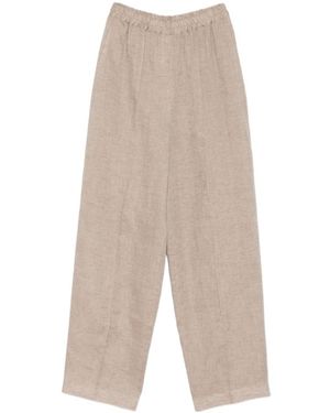 Fabiana Filippi Elastic Waist Casual Trousers - White