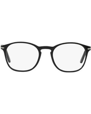 Persol Round Frame Glasses - White