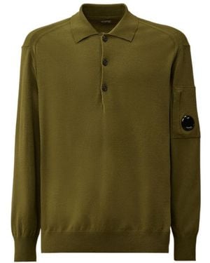 C.P. Company Crew Neck Jumper - Green