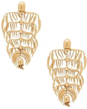 Zimmermann Mira Earrings - Metallic