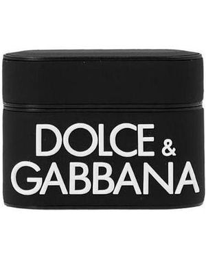 Dolce & Gabbana Microinjection Logo Airpods Case - Black
