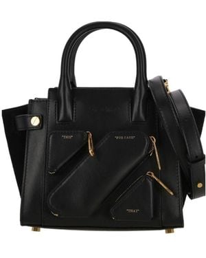 Off-White c/o Virgil Abloh City Small Top Handle Bag - Black